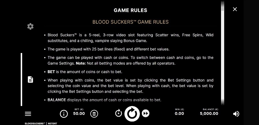 blood suckers game