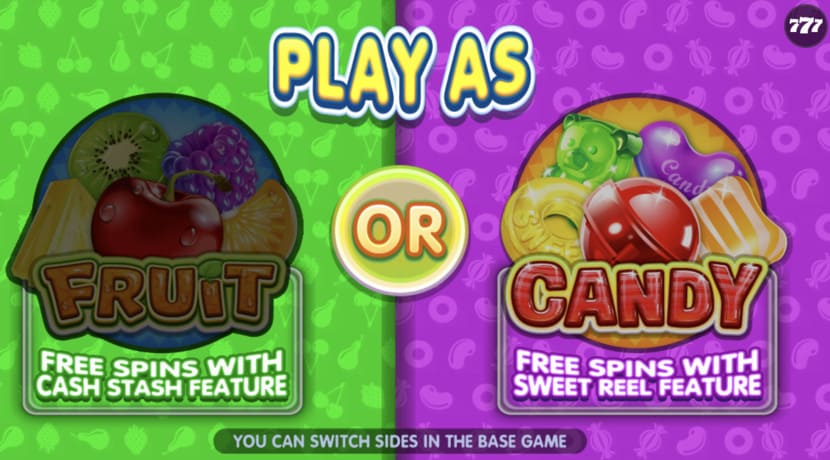 fruits vs candy